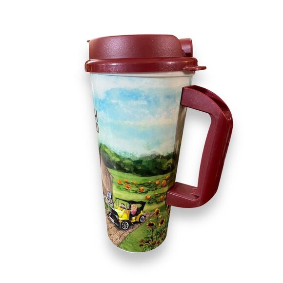 Vala's Pumpkin Patch Fall Family Fun Plastic Mug, Halloween 2022 Valas Omaha, NE - Picture 3 of 5